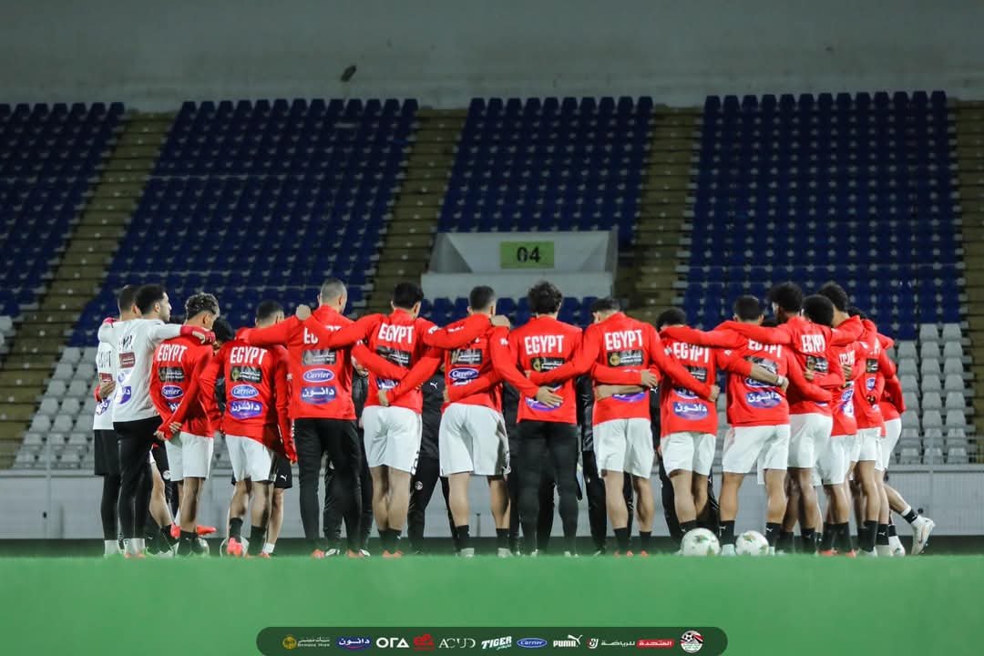 منتخب مصر يختتم تدريباته استعدادا لمواجهة إثيوبيا