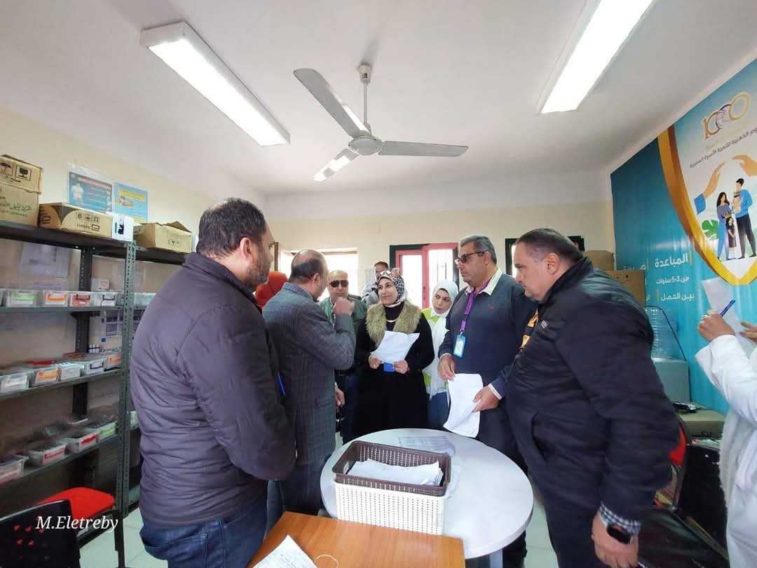 توقيع الكشف الطبى بالمجان على ١٢٨٣ مواطن