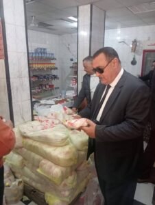 مديرية التموين متابعة الأسواق و المخابز و مستودعات الغاز