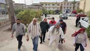 وكيل وزارة الصحة بدمياط فى مرور على مستشفى الزرقا المركزى