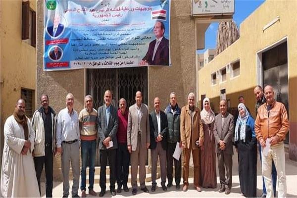 انطلاق الحملة القومية الأولى لتحصين الماشية ضد الحمى القلاعية وحمى الوادي المتصدع بالبحيرة