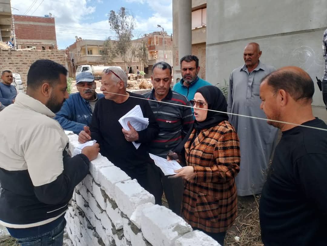 جولة متابعة ميدانيه للمهندسه /حنان الاطروش رئيس مركز ومدينه الزرقا