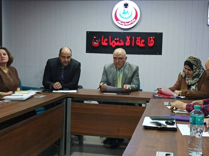 اجتماع لجنة مكافحة العدوى ومقاومة المضادات بالقليوبية