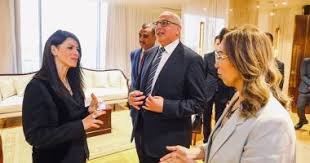 وزيرة التخطيط تبحث مع العضو المنتدب لمؤسسة لازارد تعزيز التعاون لدعم جهود التنمية الاقتصادية