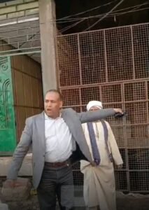 رئيس مركز نجع حمادى (حسين الزمقان) يقود حملة مكبرة بالمدينة .