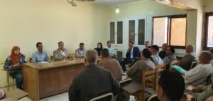 فهمي يجتمع مع مسؤولي إدارة أبشواي بالفيوم لبحث معوقات مراكز الشباب وتعزيز مواردها