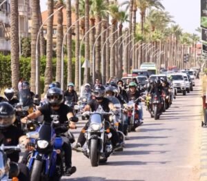  محافظ دمياط ودكتور محمد فوزي يقودان انطلاق ماراثون الدراجات النارية احتفالًا بالعيد القومي