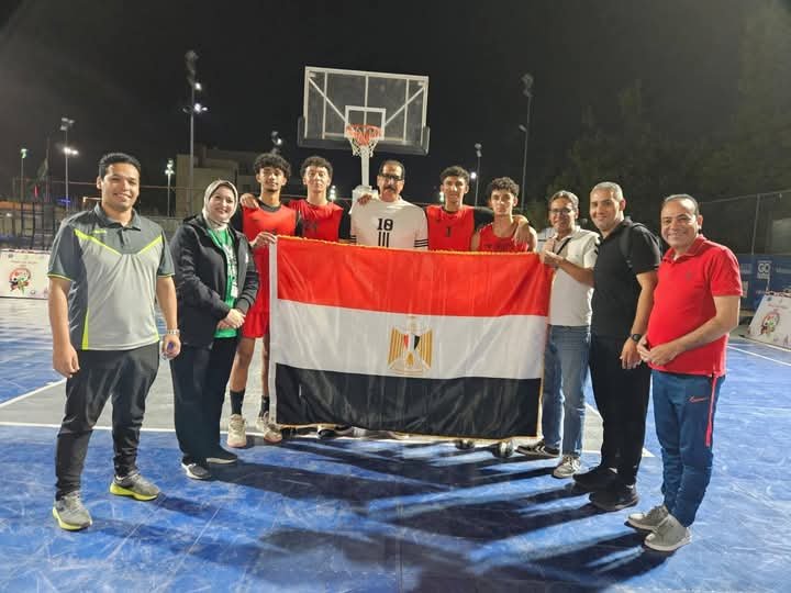 سلة مصر نمبر ون عربيا وإنجاز جديد للرياضة المدرسية بالأردن