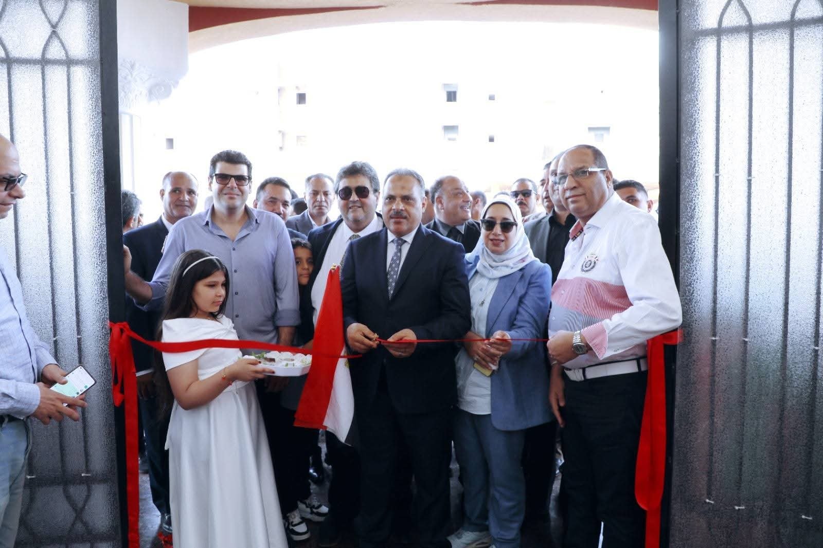 الاشموني يفتتح المدرسة المصرية اليابانية