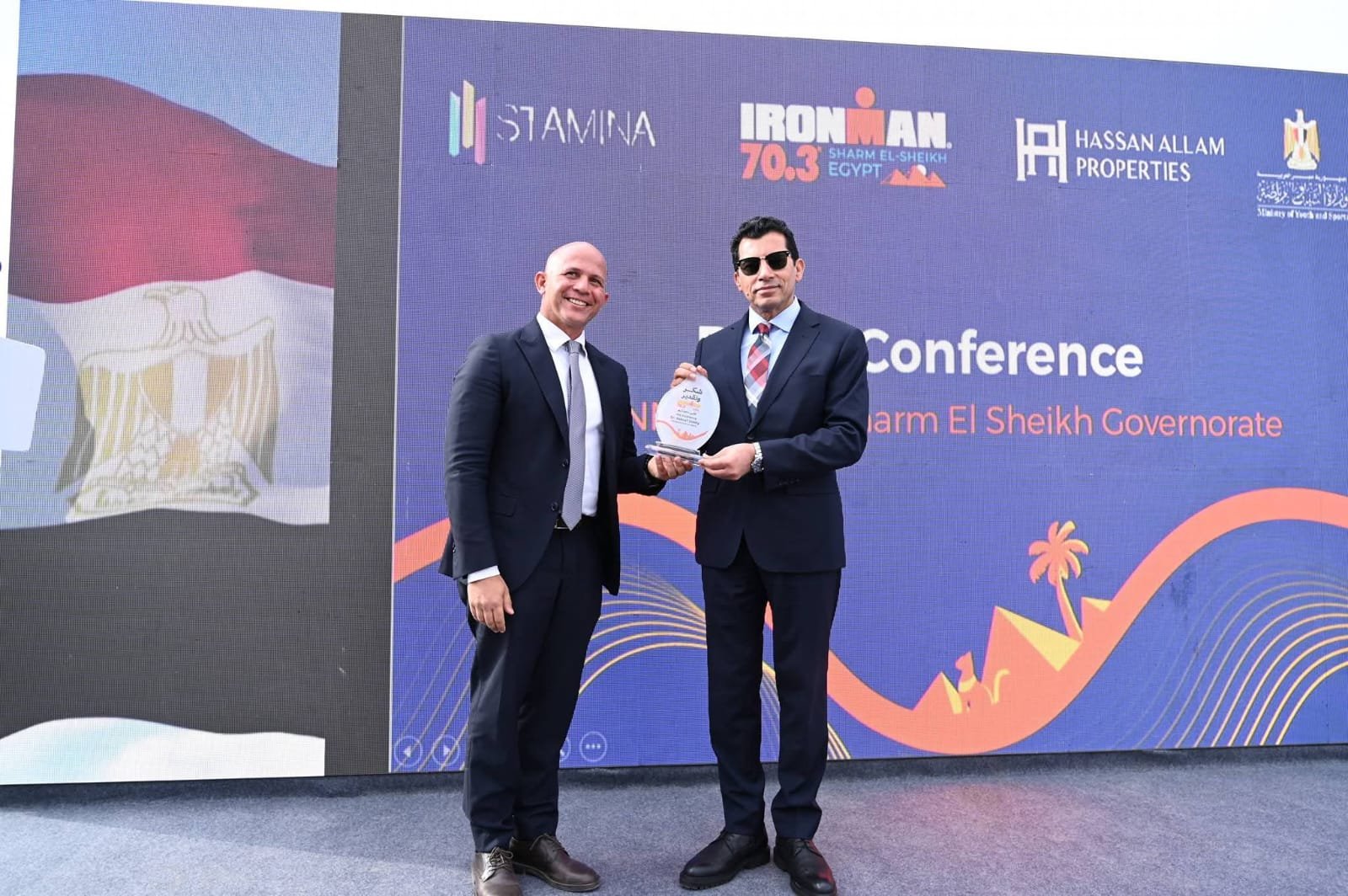 مصر تحتضن العالم.. مؤتمر صحفي يعلن انطلاق استعدادات سباق “آيرون مان 70.3” بشرم الشيخ
