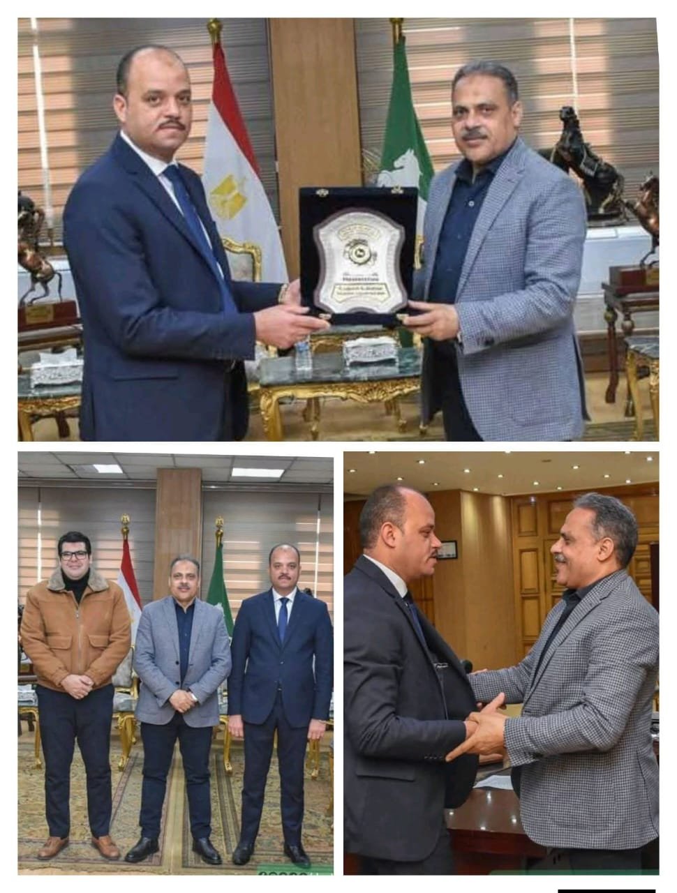 تقديرًا لمسيرة العطاء.. محافظ الشرقية يُكرّم محمد نعمه كجك بعد تعيينه نائبًا لمحافظ الوادي الجديد