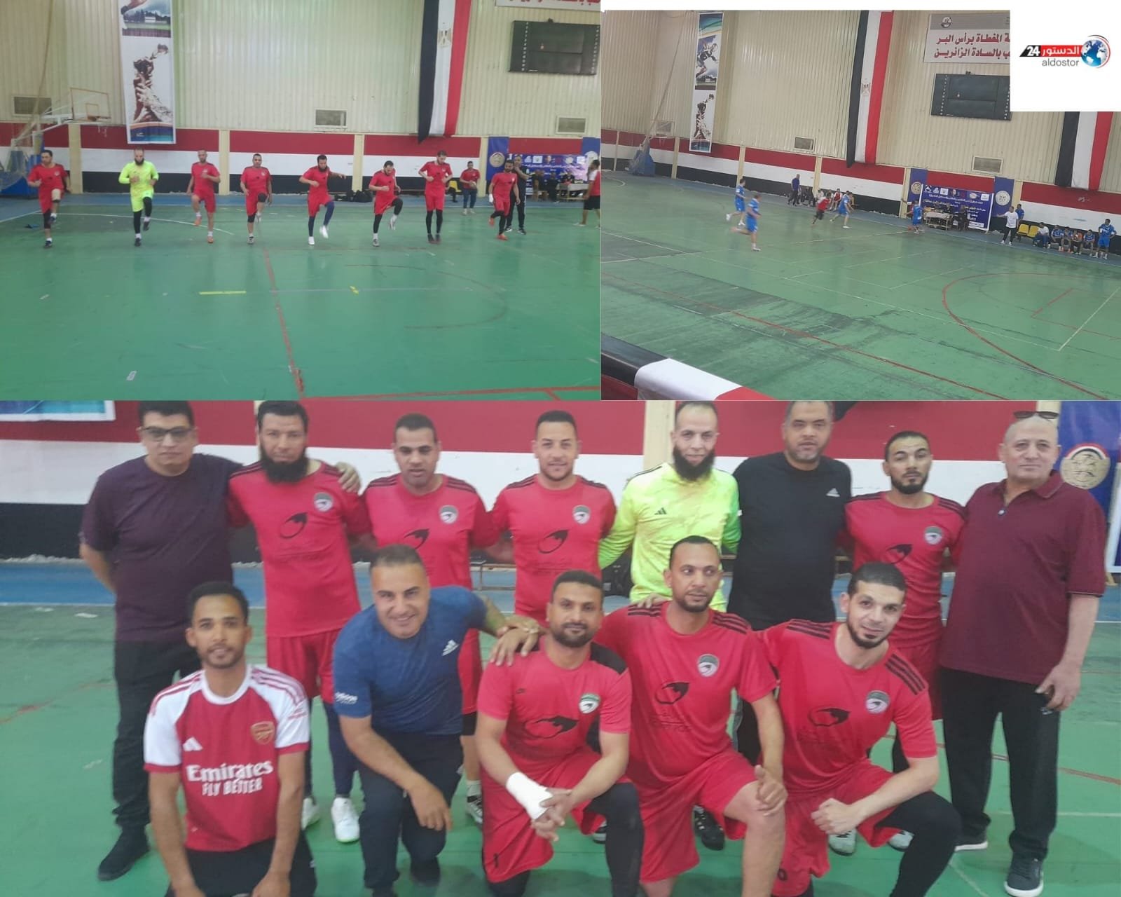 انطلاقة قوية لكفر الشيخ في نهائي اتحاد العاملين برأس البر.. البريد المصري يفوز برباعية نظيفة